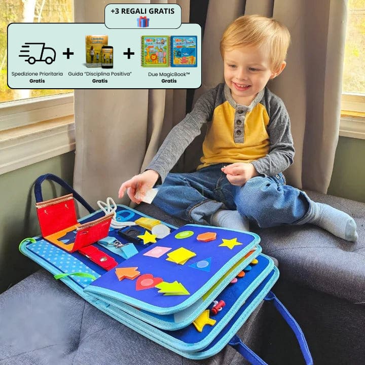 BabyTrail™ - Valigetta Libro Montessori