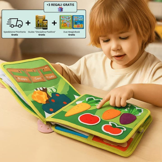 BabyFarm™ - Libro Montessori della Fattoria