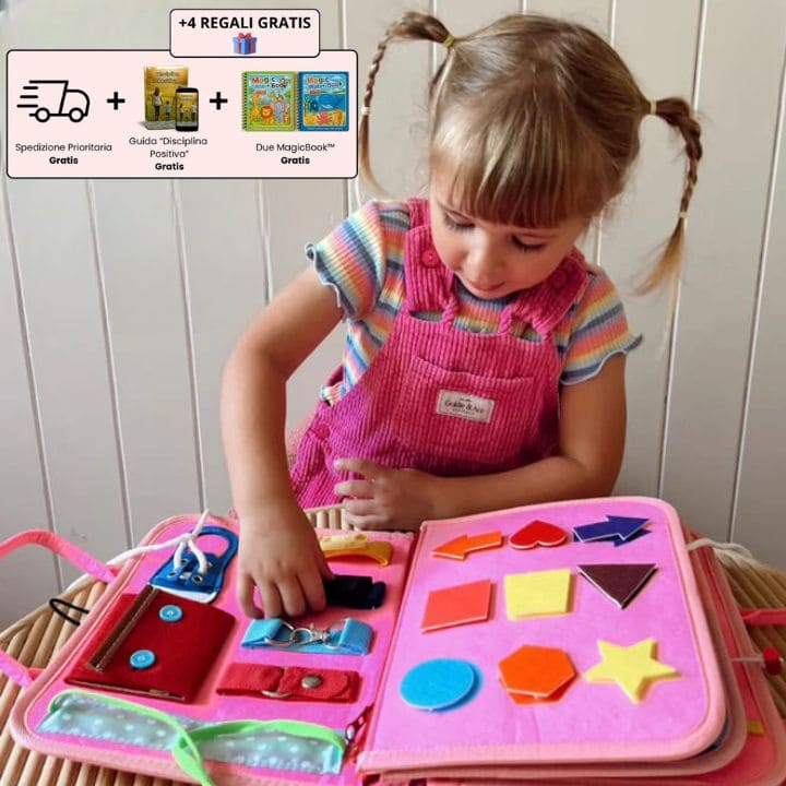BabyTrail™ - Valigetta Libro Montessori