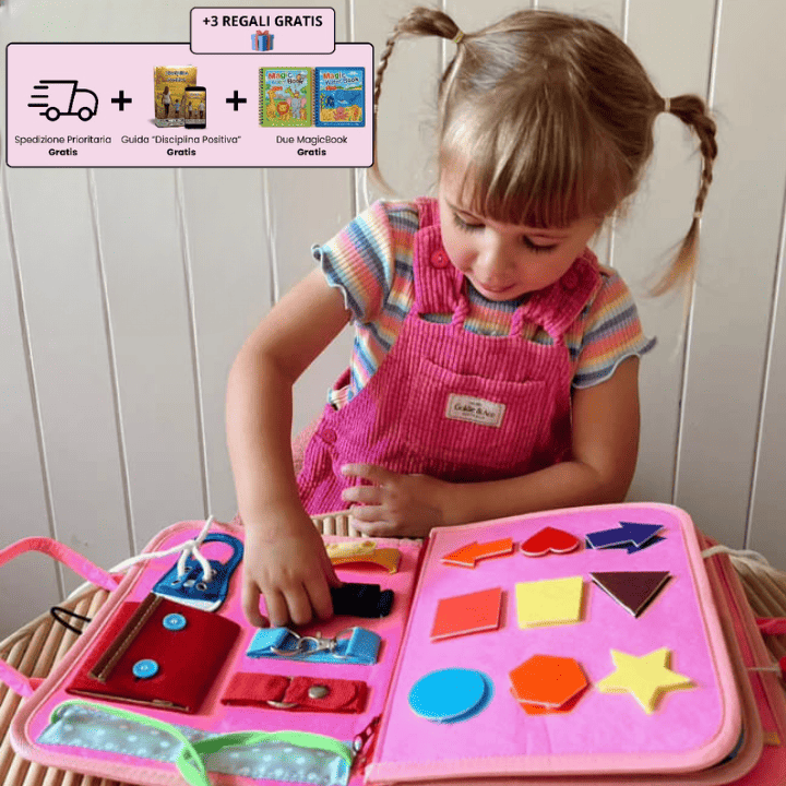 BabyTrail™ - Valigetta Libro Montessori