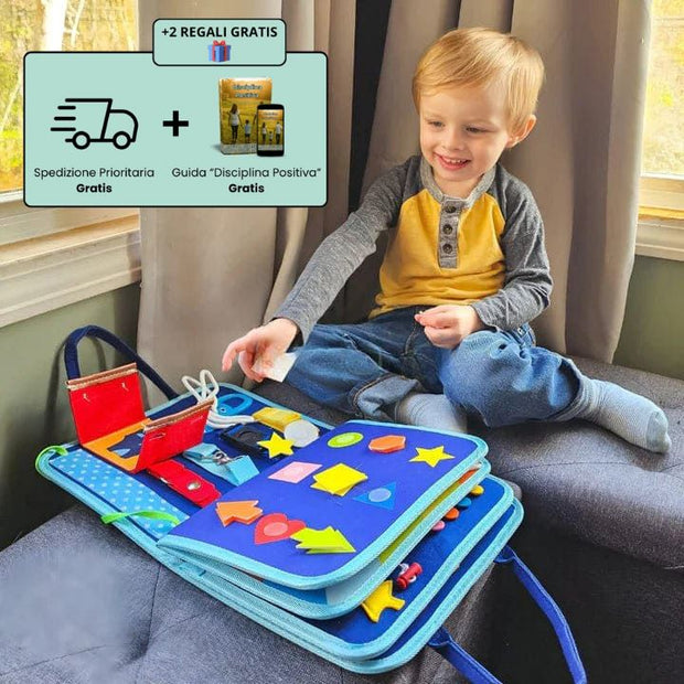 BabyTrail™ - Valigetta Libro Montessori