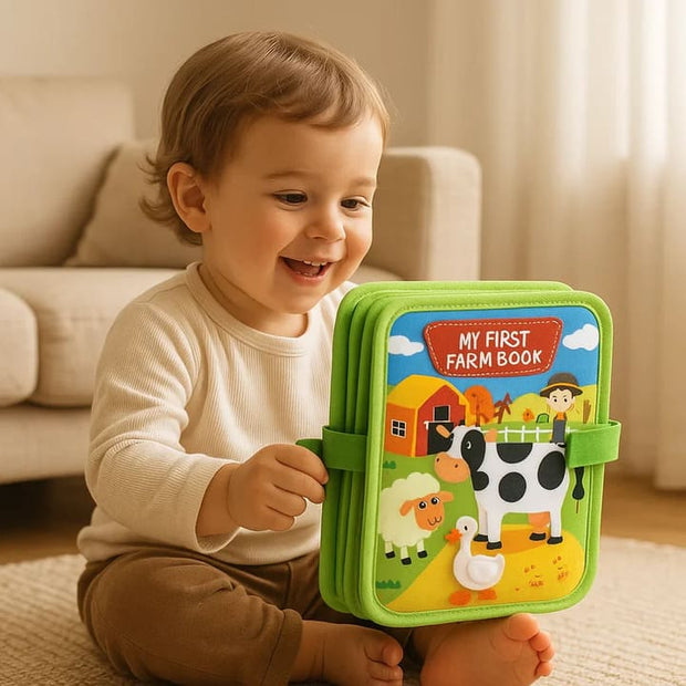 BabyFarm™ - Libro Montessori della Fattoria